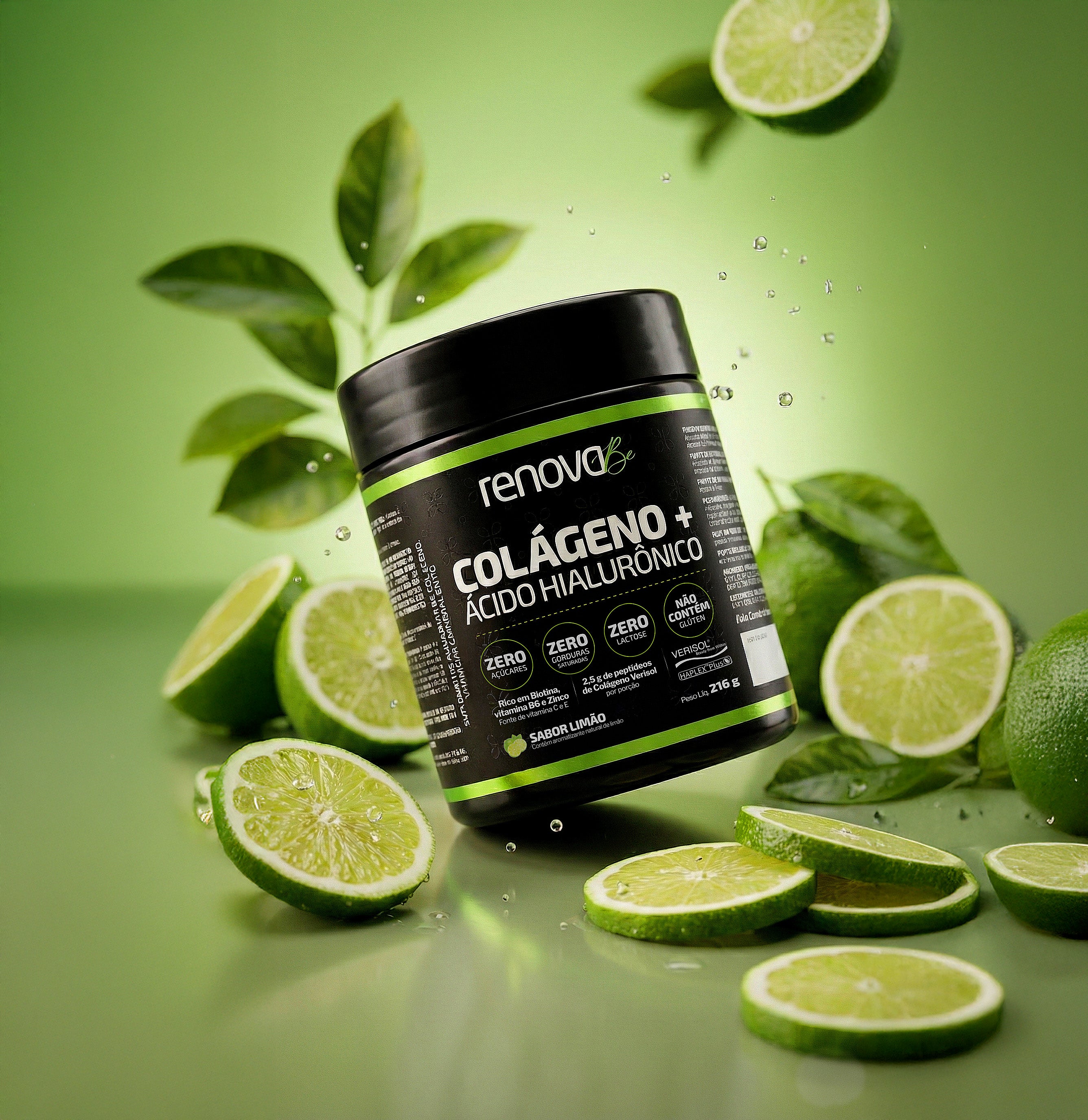 Colágeno Verisol® + Ácido Hialurônico - Limão