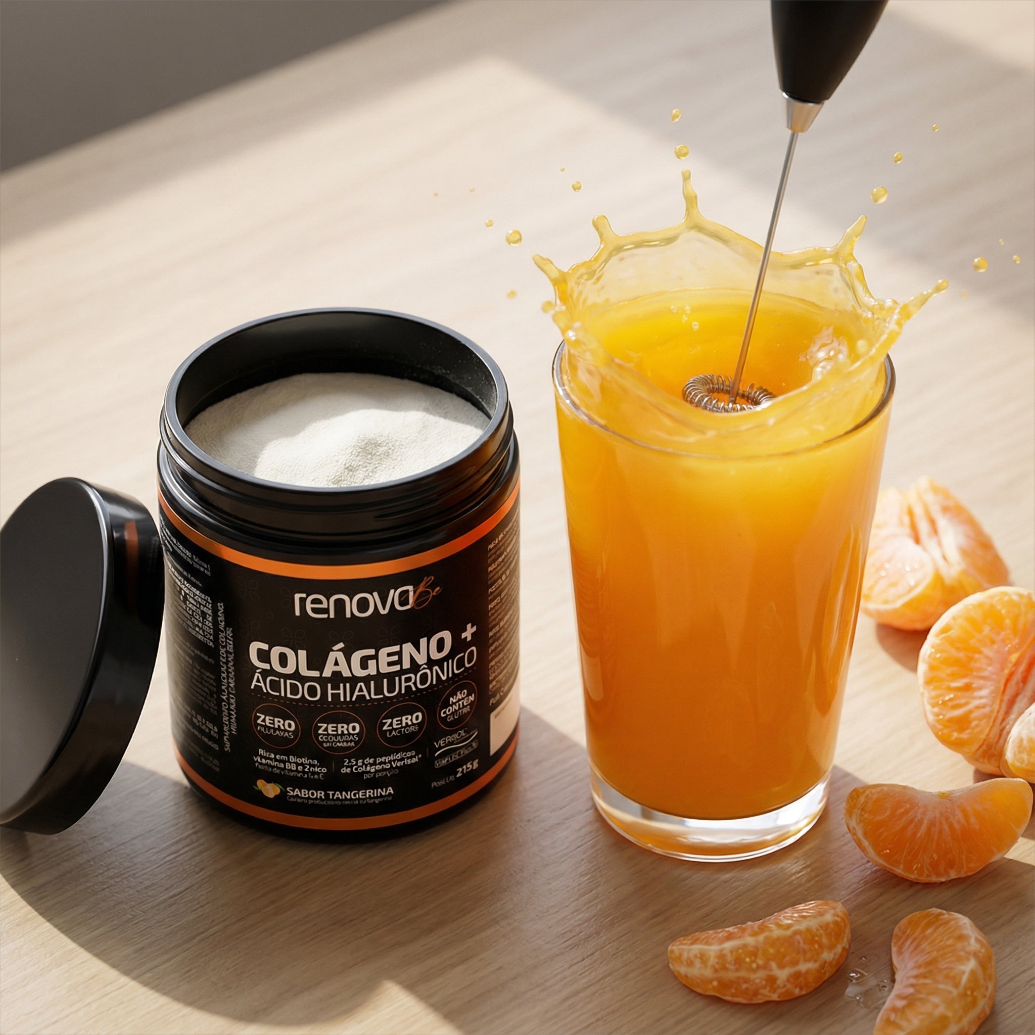 Colágeno Verisol® + Ácido Hialurônico - Tangerina