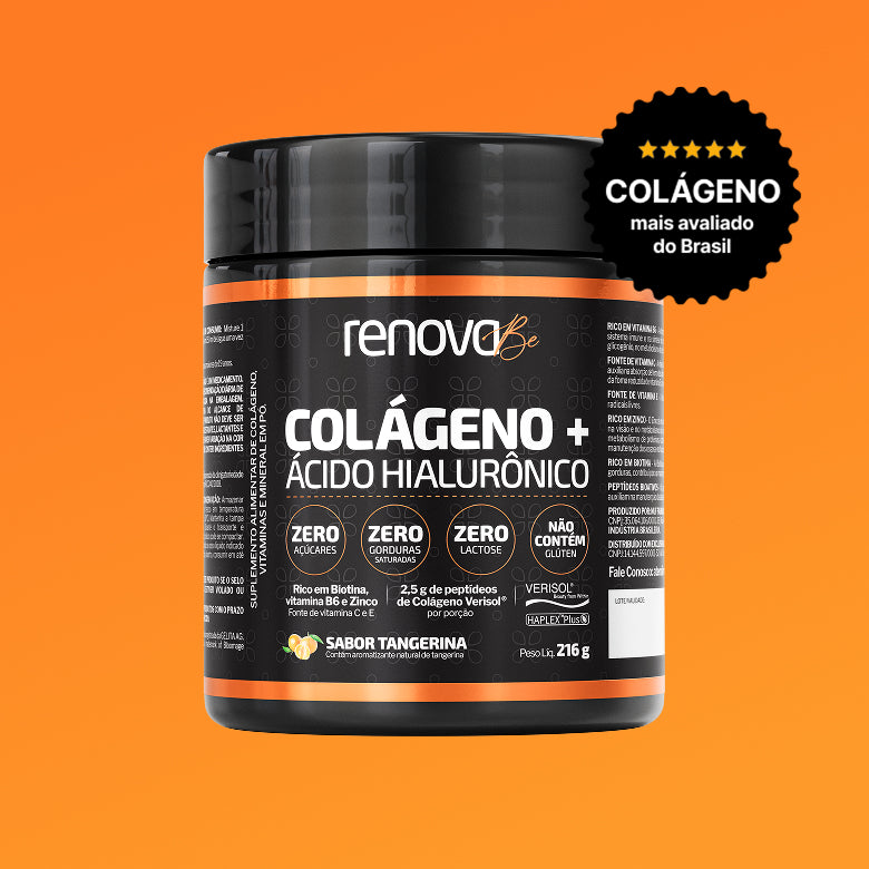 Colágeno Verisol® + Ácido Hialurônico - Tangerina