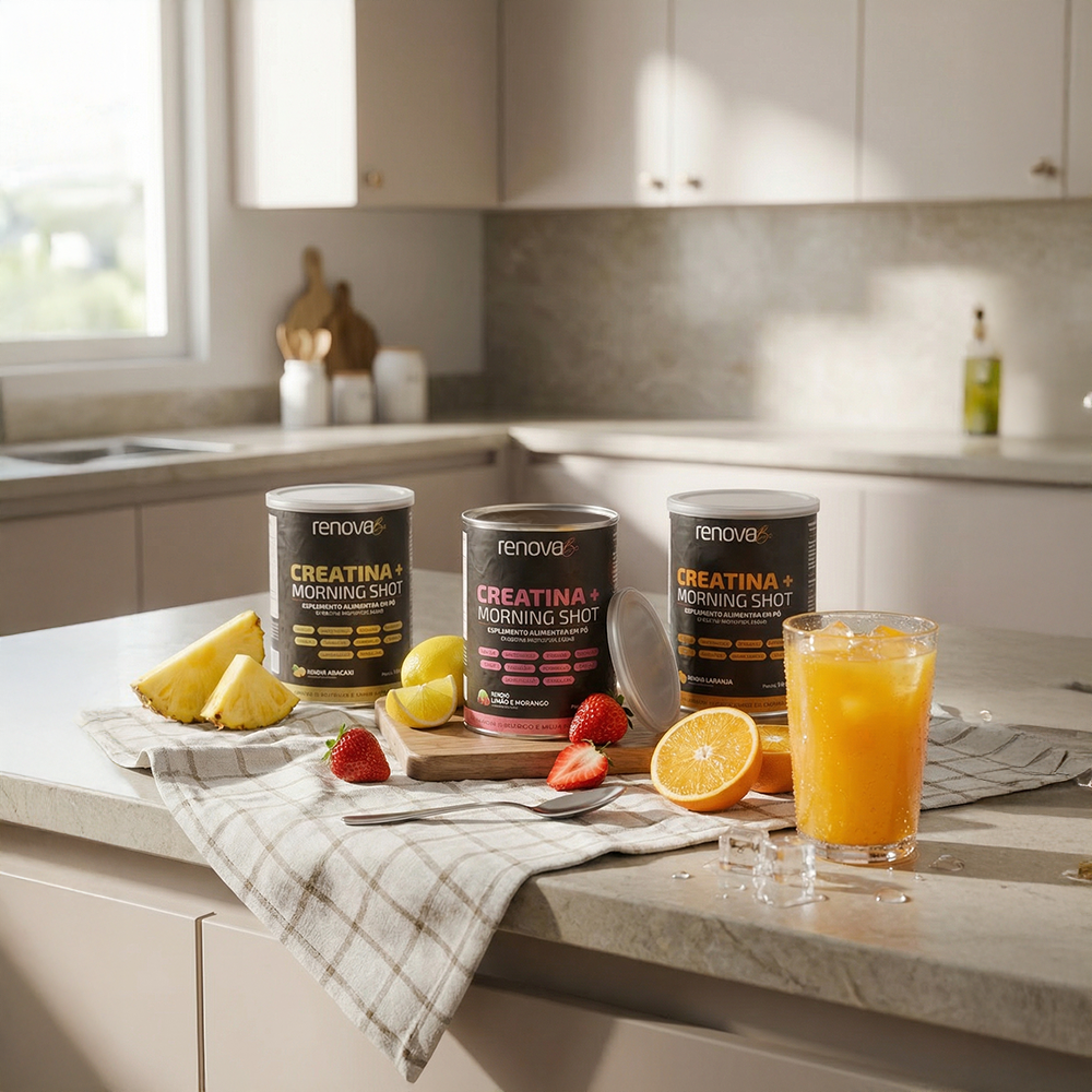 Creatina + Morning Shot - Laranja