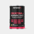 Creatina + Morning Shot - Limão com Morango