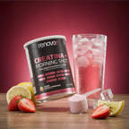 Creatina + Morning Shot - Limão com Morango